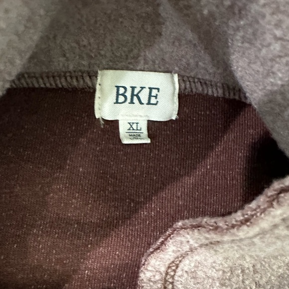 BKE Quarter Zip Pullover Red X-Large - Picture 6 of 15